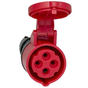 CEE 4P/16A/400V contra rood - Afbeelding 3