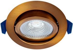 LED inbouwspot 5-7W CCT 85mm 36gr rond verstelbaar brons - Afbeelding 3