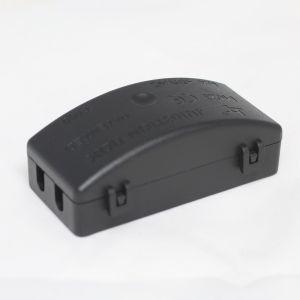 Kabelkoppeling IP20 zwart met 2 polige connector - Afbeelding 3
