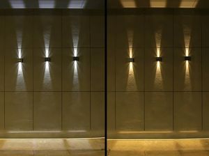 LED Solar wandlamp rechthoek 3000/6000K - Afbeelding 3