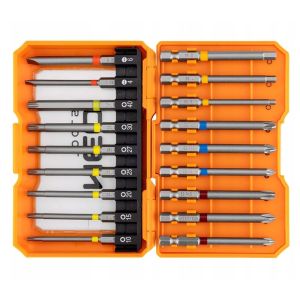 Bitset 18-delig in opbergbox extra lang X18 - Afbeelding 3