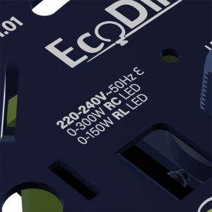 LED dimmer 0-300W EcoDim universeel - Afbeelding 3