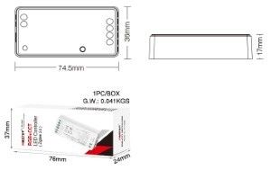 Zigbee RGB-CCT Controller voor LED Strips - Afbeelding 3