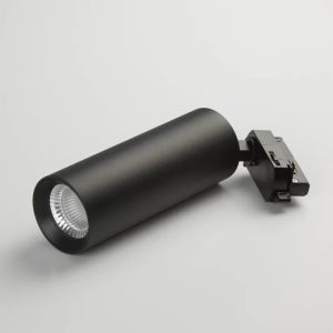 Railspot 1-fase Taurus glad LED 10-15W CCT zwart - Afbeelding 3