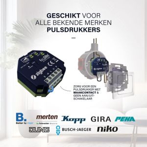 LED dimmer element 0-250W EcoDim fase afsnijding - ZIGBEE - Afbeelding 3