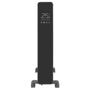 Convector radiator 2000W zwart SMART Wi-Fi TUYA - Afbeelding 4