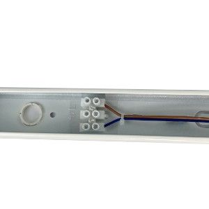 Montagebalk 1x 120cm voor LED Tube LEEG - Afbeelding 4