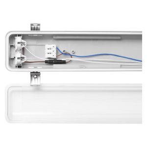 SWD armatuur 2x 150cm voor LED tube IP65 LEEG LV - Afbeelding 4