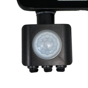 LED Bouwlamp 10W 6000K zwart + sensor - Afbeelding 4
