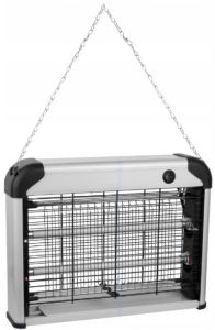 Insectenlamp 2x8W 1800V 60m2 metaal - Afbeelding 4