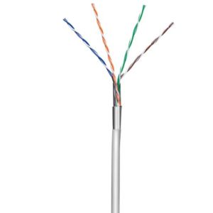 UTP CAT5E 4x2 AWG24 100m grijs massief - Afbeelding 4