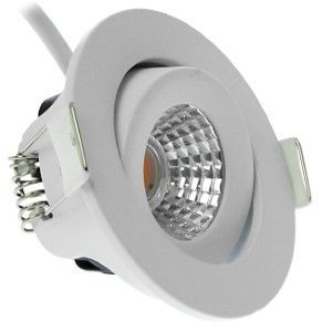 LED inbouwspot 5W 2700K 62mm 60gr rond verstelbaar wit - Afbeelding 4