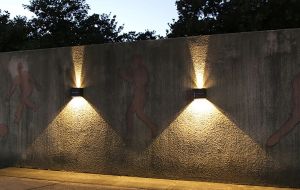 LED Solar wandlamp rechthoek 3000/6000K - Afbeelding 4