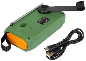Radio AM/FM op zonne energie v2 + zaklamp + powerbank - Afbeelding 4