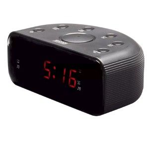Wekkerradio LED FM zwart dual alarm - Afbeelding 4