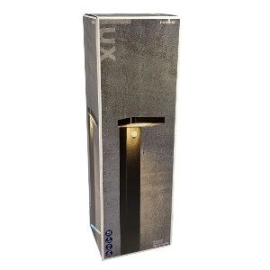LED Solar tuinlamp op spie Rica 5W 3000K zwart 60cm - Afbeelding 4