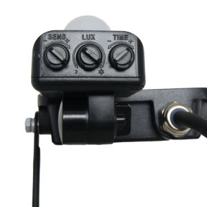 LED Bouwlamp 10W 3000K zwart + sensor - Afbeelding 4