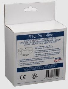 Optische mini hittemelder 230V draadloos koppelbaar - Afbeelding 4