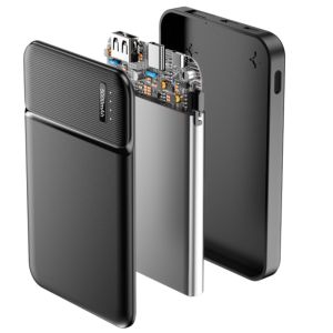 Powerbank 5.000mA zwart USB + USB-C - Afbeelding 4
