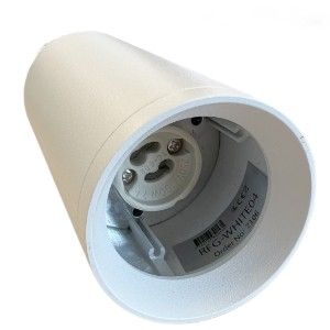 Railspot 3-fase hanglamp met GU10 fitting wit - Afbeelding 4