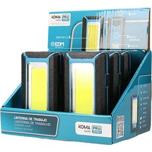 Koma tools oplaadbare COB looplamp/ Powerbank - Afbeelding 5