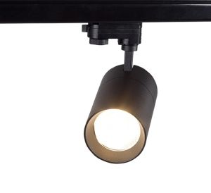 LED railspot 3-fase 10W zwart 3CCT dimbaar - Afbeelding 5