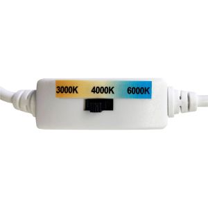 LED backlit paneel wit 120x30cm 36W 5CCT 4500Lm - Afbeelding 5