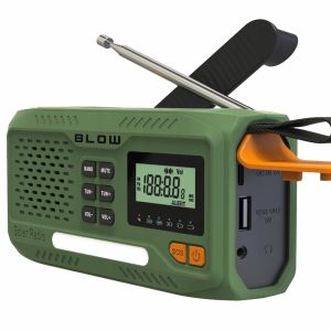 Radio AM/FM op zonne energie v2 + zaklamp + powerbank - Afbeelding 5