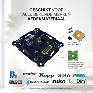 LED dimmer 0-250W EcoDim universeel - WiFi - Afbeelding 5