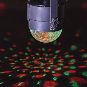LED Partybol disco 4W 7 functies +ab zwart - Afbeelding 6