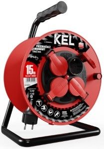 Kabelhaspel H05 3x1,5qmm 15m rood IP44 - Afbeelding 6