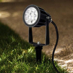 RGB-CCT LED tuinspot IP65 6W rond zwart IP66 - Afbeelding 7