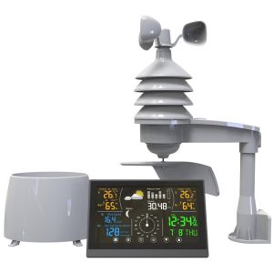 Weerstation kleurrijk met draadloze regen en windsensor - Afbeelding 8