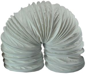 Drogerslang 100mm 1,5m wit
