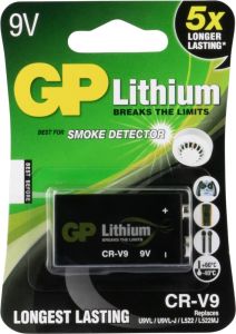 GP Lithium batterij E 9V blister(1)
