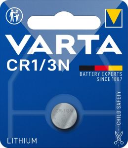 Varta CR1/3N lithium knoopcel batterij 3V blister(1)