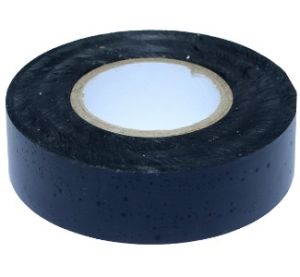 Isolatietape PVC 19mm rol 20m zwart