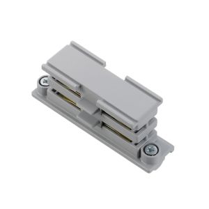 Rail 3-fase koppelstuk grijs