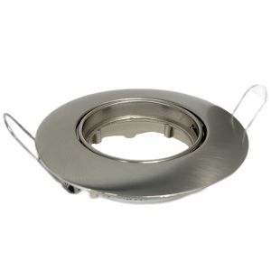 Inbouwspot 50mm verstelbaar geschuurd staal
