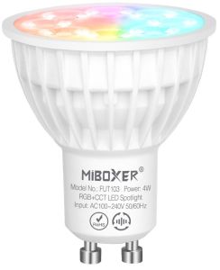 RGB-CCT LED GU10 4W RF 2.4G