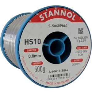 Soldeertin harskern diameter 0.8mm 500gr