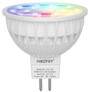 RGB-CCT LED MR16 4W RF 2.4G GU5.3 12V