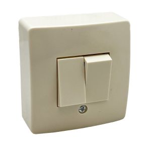 PEHA CREME opbouw schakelaar serie