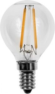 SPL LED kogel E14 1,5-15W 2500K filament helder dimbaar