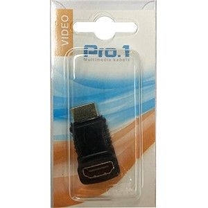 HDMI adapter haaks male->female