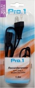 Recordersnoer 230V 1.5m