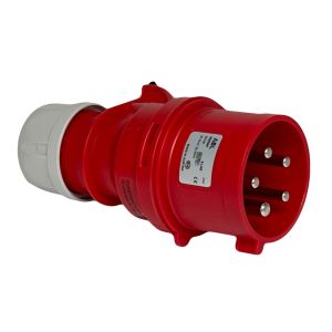 CEE 5P/32A/400V stekker met fasewisselaar