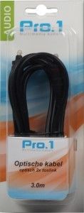 Optisch 2x toslink 3m
