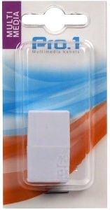 Modulair koppelstuk voor RJ45 plug