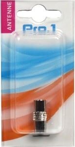 Coax verbinder male-male